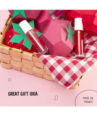 Nailmatic Kids Colorless Natural Lip Gloss - Vegan Non-Toxic Blackberry Lip Balm for Kids | Hydrating & Safe - Buy Online on GoSupps.com