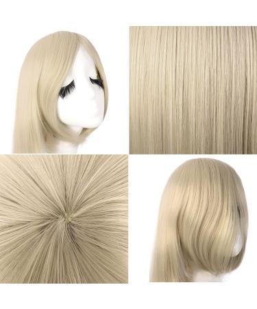MapofBeauty 40 Inch Gold Long Straight Cosplay Wig for Women | Unique & Stylish Costume Wig - Buy Online on GoSupps.com