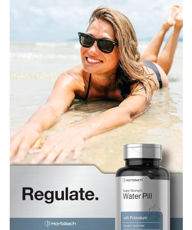 Horb ach Water Pills | Super Strength | 120 Tablets | Vegetarian Non-GMO & Gluten Free Supplement - Buy Online on GoSupps.com