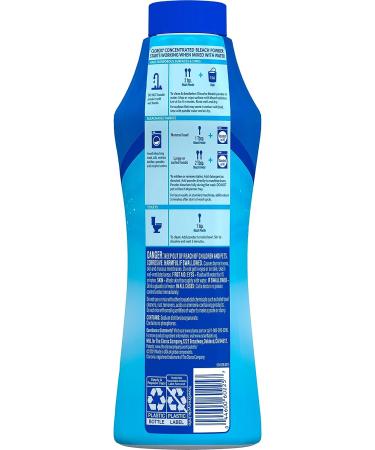 Clorox Bleach Powder - Fast Dissolving Stain Remover for Laundry, Counters, Floors & Toilets - Regular Scent 21.1oz - Buy Online on GoSupps.com