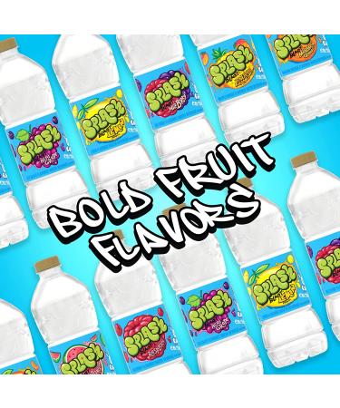 Splash Blast Lemon Flavored Water Beverage - 16.9oz Plastic Bottles, 6 Pack - Buy Online on GoSupps.com
