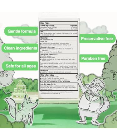 Archie's Remedies Dry Eye Relief - Ultra Lubricating Preservative-Free Eye Drops for Red Eyes & Irritation | 30 Count - Buy Online on GoSupps.com