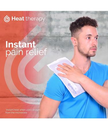 Gelpacks Direct Hot Cold Gel Pack (Large 28 x 18 cm) with Non-Woven Sleeve - Ice & Heat Pack for Sports Injuries - Microwavable & Reusable - Buy Online on GoSupps.com