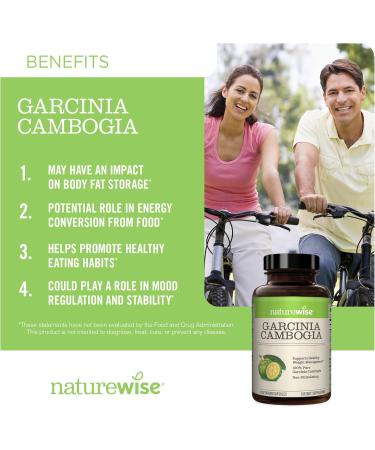 NatureWise Green Coffee Bean 800mg and Garcinia Cambogia 180 Capsules Weight Goals Support - Buy Online on GoSupps.com