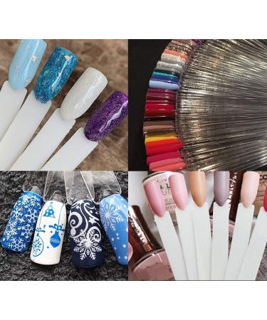 Buy LATRAT 100pcs Transparent Nail Stencils for Stunning Nail Art - Perfect for Artificial Nails - International Shipping Available - Buy Online on GoSupps.com