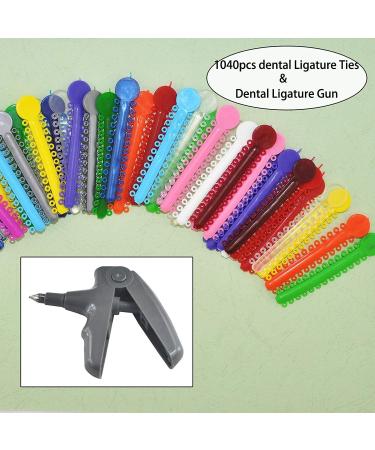 Orthodontic Braces Rubber Band Tool Kit - Gray Ligas Para Brackets Ortodoncia - Buy Online on GoSupps.com