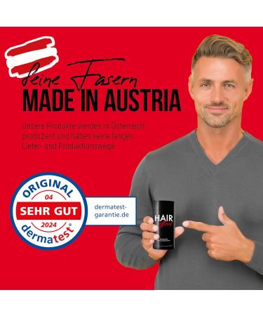 Hair Effect - Instant Full Hair Solution | Premium 26g Dark Brown Stray Hair for Men & Women | Authentic Realistic Look in Seconds - Buy Online on GoSupps.com