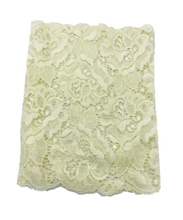 Decorative Unlined Picc Line Lace Sleeve Cover for Cancer Chemo Diabetes Freestyle Libre Lymes Disease - Suitable for weddings/events (Cream 6.75")