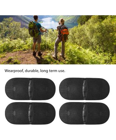 Buy Heel Sole Protector - Rubber Anti-Slip Pads (4 Pairs) for Travel | High Resilience Large Size - Buy Online on GoSupps.com