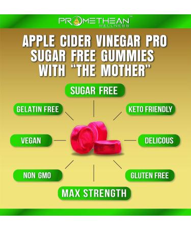 ACV Gummies - Sugar Free 1125mg with Mother for Detox Cleanse | Low Carb Keto Gummies for Insulin Resistance | Golo Apple Cider Vinegar Gummies - Buy Online on GoSupps.com