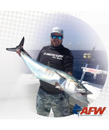 American Fishing Wire Surfstrand Bare Leader Wire - Stainless Steel 1x7 Camo 20 lb / 30 ft | International Shipping Available - Buy Online on GoSupps.com