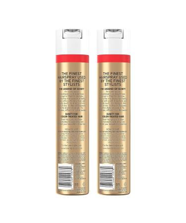 L'Oreal Paris Hair Care Elnett Satin Extra Strong Hold Hairspray For Color Treated Hair Long Lasting Plus Humidity Resistant Hair Spray 11 oz (Pack of 2) Fresh 11 Ounce (Pack of 2) - Buy Online on GoSupps.com