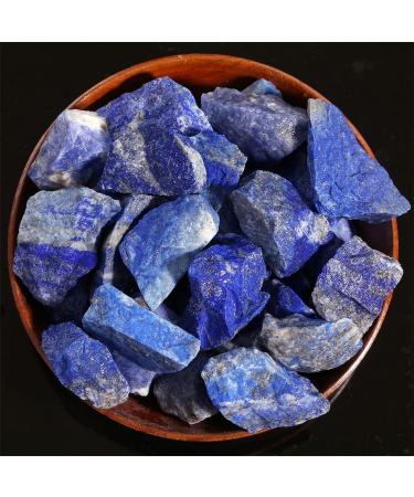 XIANNVXI Lapis Lazuli Crystals 0.45lb Bulk Raw Stones for Reiki Healing - Natural Gemstones for Tumbling and Cabbing - Buy Online on GoSupps.com