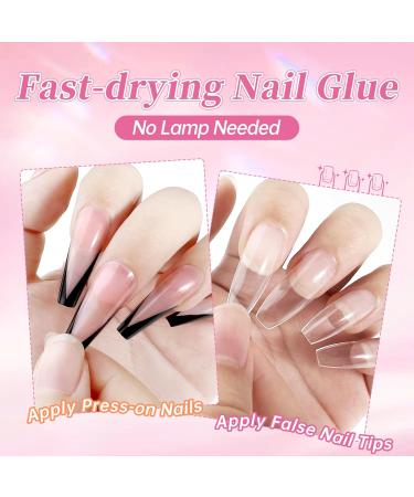Beauty7 Solide Nail Glue 5g Extra Strong False Nail Glue For Acrylic Tips Nail Glue For Stick On Nails Acrylic Nail Glue - Buy Online on GoSupps.com