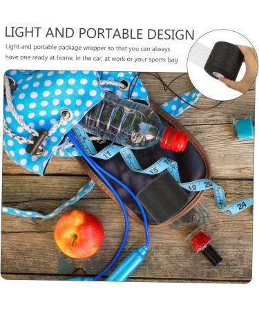 Healeved Sports Skin Membrane Black Tape - Self Adhesive Pre Wrap for Athletes | Elastic Sports Tape & Headbands | Convenient Wrap for Sporting Goods - Buy Online on GoSupps.com