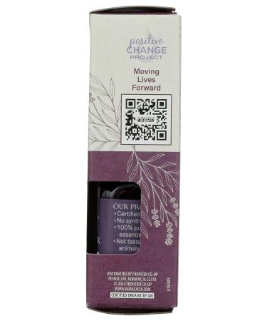 Aura Cacia Organic Lavender Essential Oil 0.25 Fz - Buy Online on GoSupps.com
