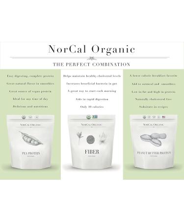 Norcal Organic Peanut Butter Protein Powder - 2lb | Vegan Low-Cal 11g Protein | Southwest Texas Organic Farms - Buy Online on GoSupps.com