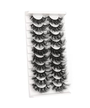 HeyAlice 10Pairs Wispy Fluffy 8D Volume Mink Lashes - 5 Styles Pack - Buy Online on GoSupps.com