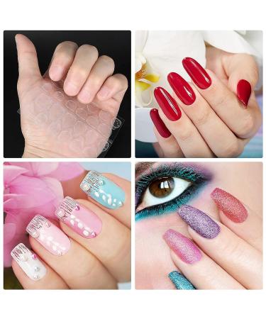 Molain 1200 Pieces Double Sided Nail Adhesive Tabs - Waterproof, Breathable & Super Sticky False Nail Glue Sticker - Transparent & Flexible for Manicure - 50 Sheets, Germany Jelly Gel - Buy Online on GoSupps.com