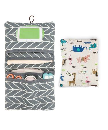 Suprbird diaper pocket diaper bag for on the go diaper bag with diaper bag diaper -bag organizer wrap organizer for diapers Cream cloths - Buy Online on GoSupps.com