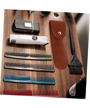 FRCOLOR 3pcs Razor Case Set - Travel Organizer for Women | Shaver Holder & Safety Cover | Tooth Gems Kit | Brown PU Leather Bags - Buy Online on GoSupps.com