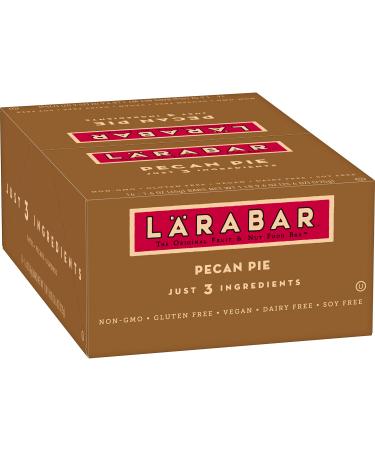Larabar Pecan Pie, Gluten Free Vegan Fruit & Nut Bar, 1.6 oz Bars, 16 ct