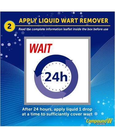 Compound W Dual Power Wart Remover System - 8 Count - For Treatment & Removal of Common Warts and Plantar Warts Effective Wart Removal - Buy Online on GoSupps.com