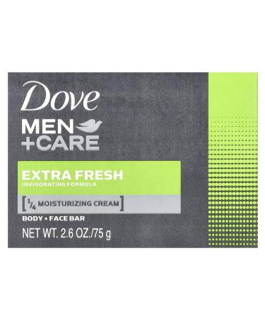 Dove Men+Care Body + Face Bar Extra Fresh 2.6 oz (75 g)