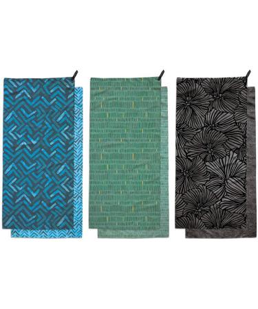 PackTowl Ultralite Microfiber Towel Face - 10 x 14 Inch Grass Meadow | Quick-Drying & Compact - Buy Online on GoSupps.com