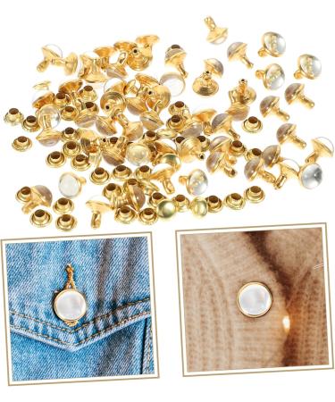 STOBOK 150 pcs Studs Shoe Clothing Crafts Rivet Kit Spikes Rivets Bag Stud Craft DIY Accessories for 0.9X0.7cmx3pcs As Shownx3pcs - Buy Online on GoSupps.com