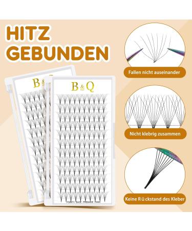 8D-C-07-11 Eyelash Fans | 0.07mm Volume Eyelash Extensions | C & D Curl Black | International Shipping Available - Buy Online on GoSupps.com
