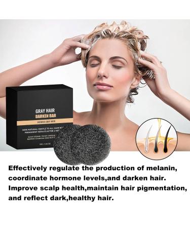 Youthful Hair Rejuvenation Soap Bar - Natural Gray Hair Reversal for Men & Women | 5PCS - Shop Internationally - Buy Online on GoSupps.com