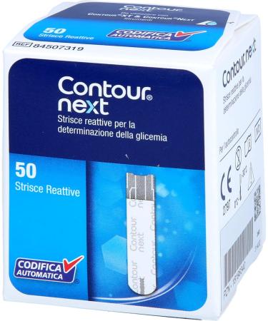 Contour Next Sensors - 50 Pieces for Accurate Glucose Monitoring | International Shipping Available - Buy Online on GoSupps.com