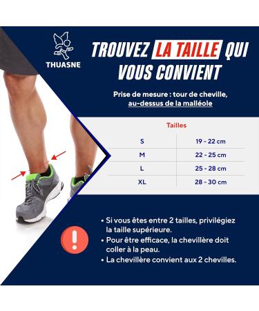 Thuasne Sport - Strapping Ankle Brace - Ligament Ankle Brace Uniform Support - Mild Sprain Unstable Ankle - Indic - Buy Online on GoSupps.com