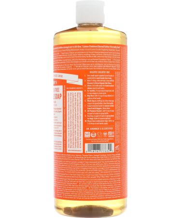 Buy Dr. Bronner's Magic Soaps Pure Castile Soap - Tea Tree - 32 oz | Eco-friendly & Organic International Shipping - Buy Online on GoSupps.com