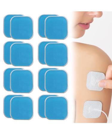 AFeion 4 replacement sets (16 pieces) Gel pads Compatible with Beurer EM 59 Heat devices replacement gel pad compatible with EM 59 menstrual relaxing tens & heat 45 x 45 mm