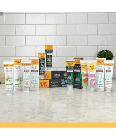 Burt's Bees Kids Fluoride Toothpaste Strawberry Splash 4.7 oz - Pack of 4 - Buy Online on GoSupps.com