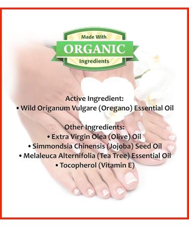 Wild Oregano Oil - Suitable for Finger and Toe Nail - 100% Natural & Organic Ingredients - Buy Online on GoSupps.com