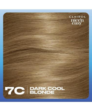 Clairol Nice'n Easy Cr me 7C Dark Cool Blonde Oil-Infused Hair Dye - 1 Pack - Buy Online on GoSupps.com