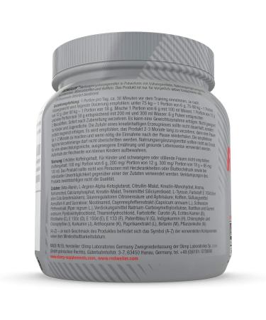 OLIMP Redweiler Pre Workout - Red Punch (480g) | Boost Energy & Performance | Dietary Supplement for Training - Buy Online on GoSupps.com
