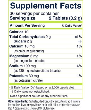 SaltStick FastChews 60 Tablets Lemon-Lime - Electrolyte Replacement for Exercise, Hiking & Sports Recovery - Buy Online on GoSupps.com