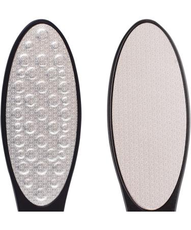 Pedicure Foot File Set - Stainless Steel Dual Sided Hard Skin Remover for Professional Foot Care - 3pcs - Buy Online on GoSupps.com