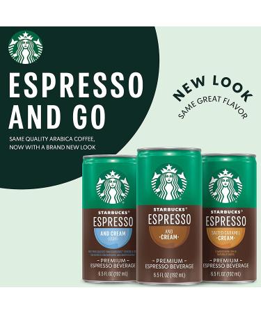 Starbucks Doubleshot Espresso Coffee 6.5 oz Cans (4 Pack) - Buy Now! - Buy Online on GoSupps.com