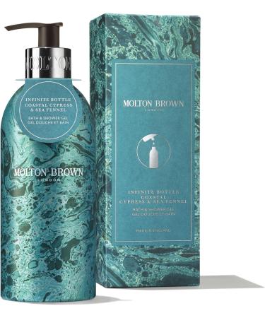 Molton Brown Coastal Cypress and Sea Fennel Bath and Shower Gel Limited Edition Infinite Bottle 400 ml - Buy Online on GoSupps.com