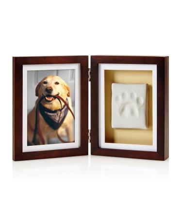 Pearhead Pet DIY Pawprints Desk Frame Kit for Dogs Or Cats Espresso - Buy Online on GoSupps.com