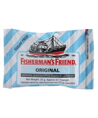 Fisherman's Friend Sugar Free Mouth Freshener Original Powerful and Strong Lozenges 22 each (Pack of 24) original Pack of 24 - Buy Online on GoSupps.com