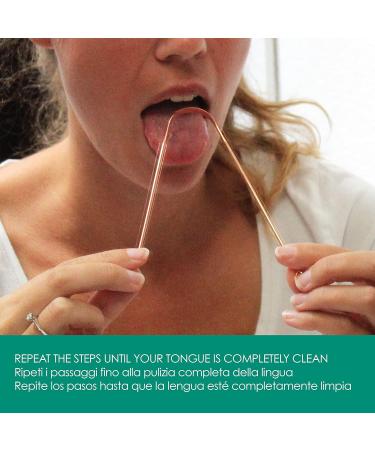 Buy Ayurvedic Copper Tongue Cleaner - Nettalingua (2 Pieces) for Ultimate Oral Health | International Shipping - Buy Online on GoSupps.com
