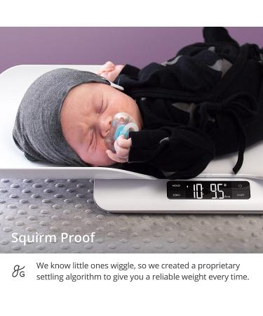 Greater Goods Smart Baby Scale | Accurately Chart Baby's Progress | In-House Algorithm for Wiggly Babies | Infant & Toddler Scale (Bluetooth Connected) - Buy Online on GoSupps.com