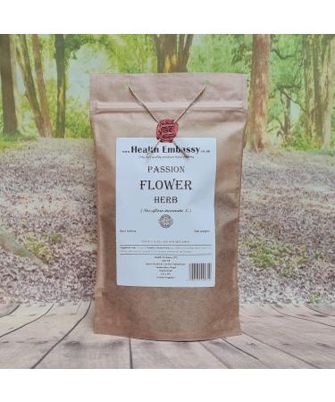 Health Embassy Passion Flower Herb (Passiflora incarnata) Loose Herbal Tea (50g) - Buy Online on GoSupps.com