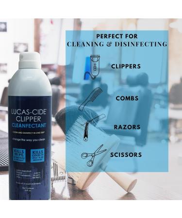 Clipper Cleaner Disinfectant & Lubricating Spray 16 fl oz | Perfect for Clippers & Blades | Fast International Shipping - Buy Online on GoSupps.com